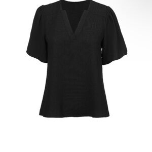 Cabi XS Black Essential Top